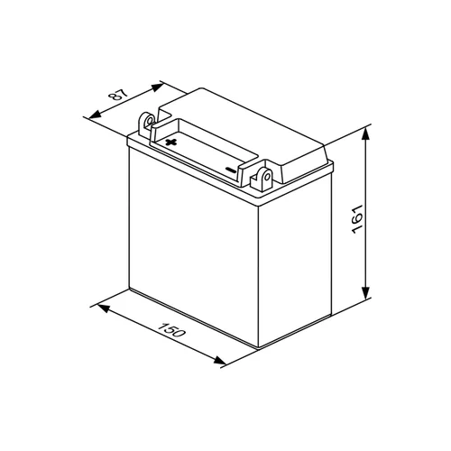 Štartovacia batéria 0 092 M60 210 /BOSCH/ - obr. 4