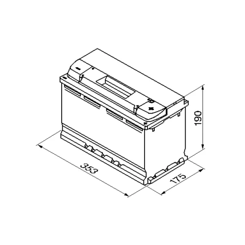 Štartovacia batéria 0 092 S50 130 /BOSCH/ - obr. 5