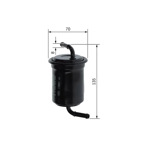 Palivový filter 0 450 905 983 /BOSCH/ - obr. 4