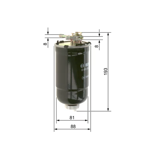 Palivový filter 0 450 906 322 /BOSCH/ - obr. 4