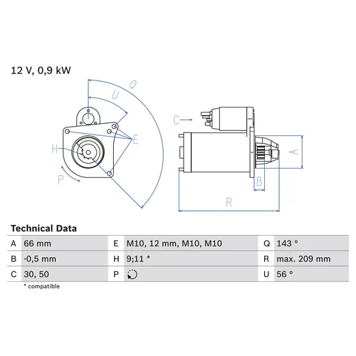 Štartér 0 986 018 860 /BOSCH/ - obr. 4