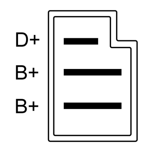 Alternátor 0 986 033 810 /BOSCH/ - obr. 1