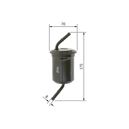 Palivový filter 0 986 450 108 /BOSCH/ - obr. 4