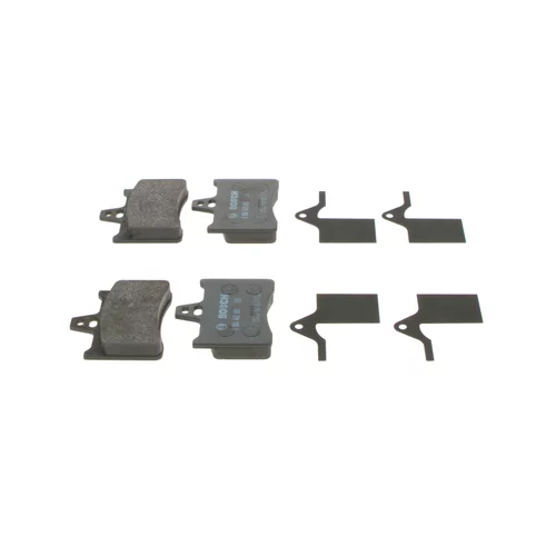 Sada brzdových platničiek kotúčovej brzdy 0 986 463 890 /BOSCH/ - obr. 3