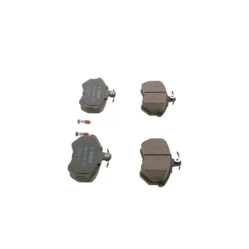 Sada brzdových platničiek kotúčovej brzdy 0 986 466 700 /BOSCH/ - obr. 1