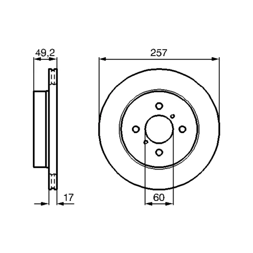 Brzdový kotúč 0 986 478 984 /BOSCH/ - obr. 4