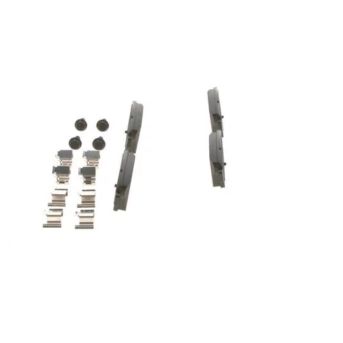 Sada brzdových platničiek kotúčovej brzdy 0 986 494 076 /BOSCH/ - obr. 1