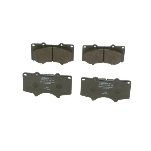 Sada brzdových platničiek kotúčovej brzdy 0 986 494 153 /BOSCH/ - obr. 2