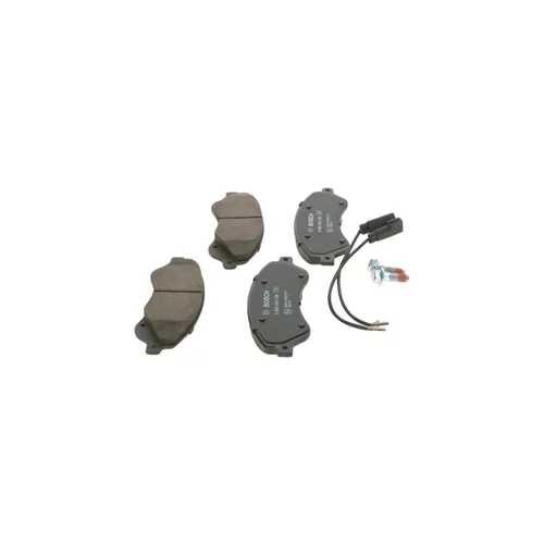Sada brzdových platničiek kotúčovej brzdy 0 986 494 236 /BOSCH/ - obr. 3