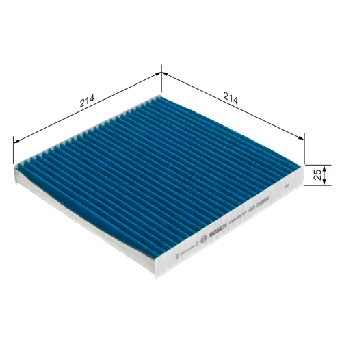 Filter vnútorného priestoru 0 986 628 577 /BOSCH/ - obr. 4
