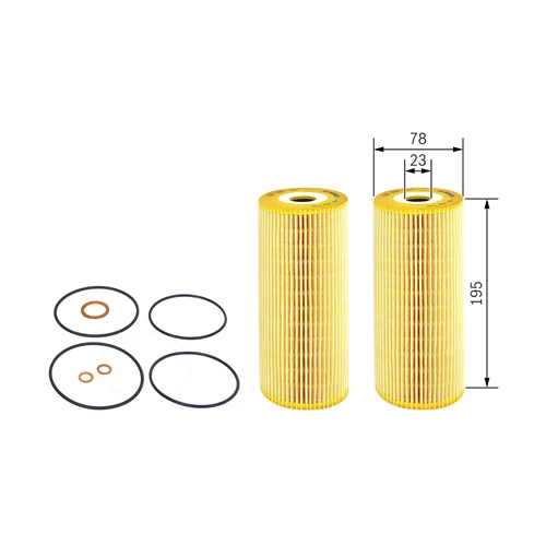 Olejový filter 1 457 429 732 /BOSCH/ - obr. 4