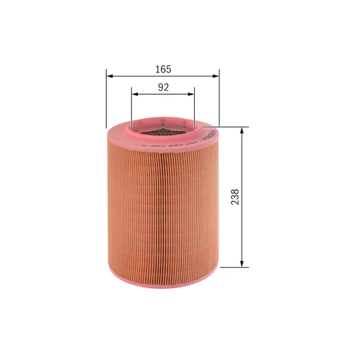 Vzduchový filter 1 457 429 795 /BOSCH/ - obr. 4
