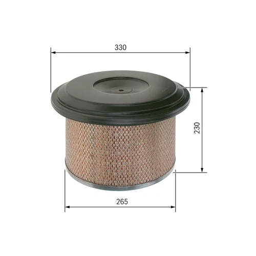 Vzduchový filter 1 457 432 192 /BOSCH/ - obr. 4