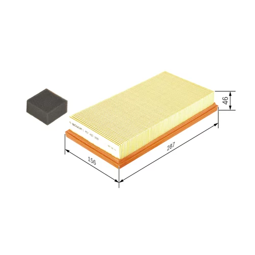 Vzduchový filter 1 457 433 268 /BOSCH/ - obr. 4