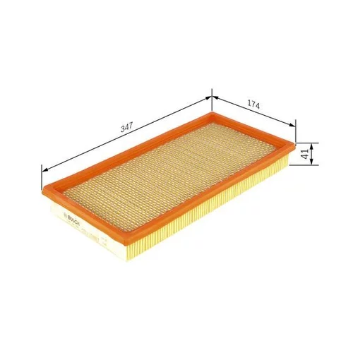 Vzduchový filter 1 457 433 298 /BOSCH/ - obr. 4