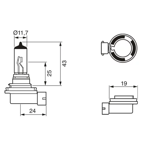 Žiarovka pre diaľkový svetlomet 1 987 302 084 /BOSCH/ - obr. 4