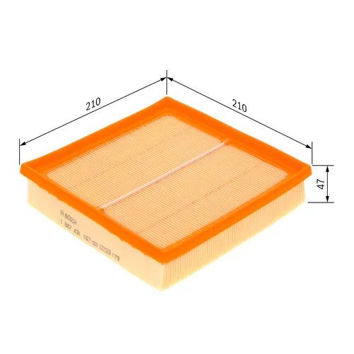 Filter vnútorného priestoru 1 987 431 167 /BOSCH/ - obr. 4