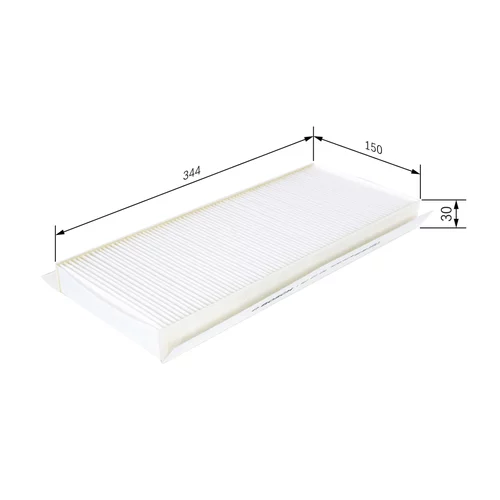 Filter vnútorného priestoru 1 987 432 006 /BOSCH/ - obr. 4