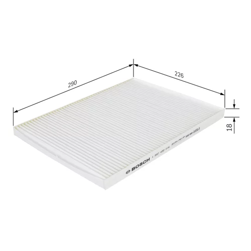 Filter vnútorného priestoru 1 987 432 016 /BOSCH/ - obr. 4