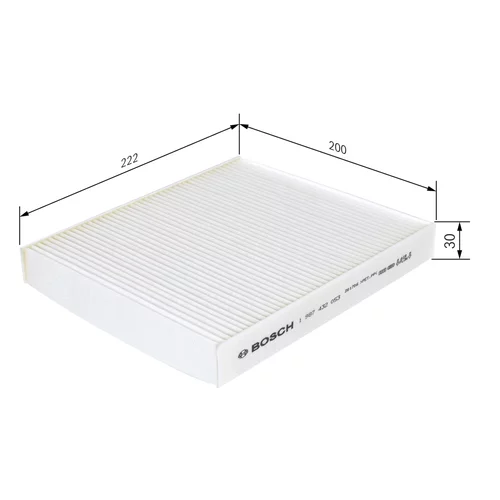 Filter vnútorného priestoru 1 987 432 053 /BOSCH/ - obr. 4