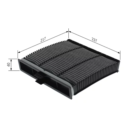 Filter vnútorného priestoru 1 987 432 394 /BOSCH/ - obr. 4