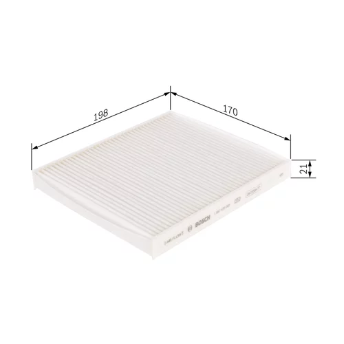 Filter vnútorného priestoru 1 987 435 065 /BOSCH/ - obr. 4