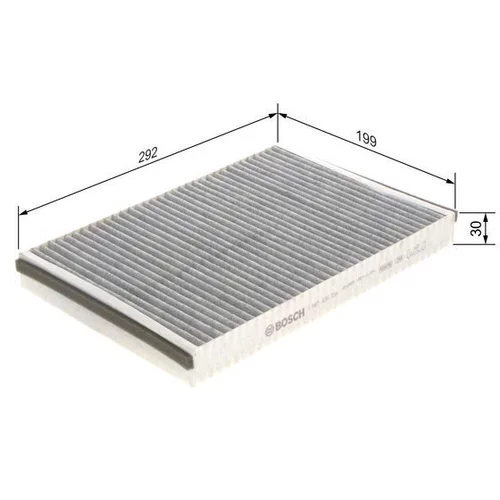 Filter vnútorného priestoru 1 987 435 514 /BOSCH/ - obr. 4
