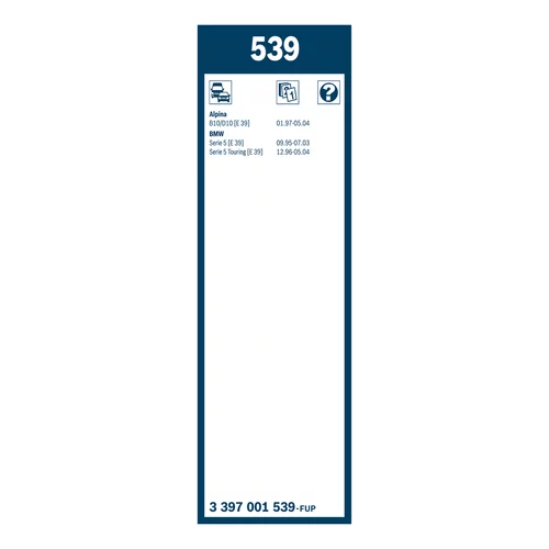 Stieracia lišta 3 397 001 539 /BOSCH/ - obr. 3