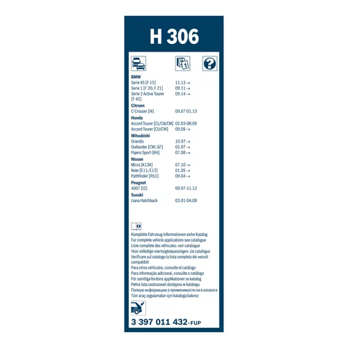 Stieracia lišta 3 397 011 432 /BOSCH/ - obr. 5