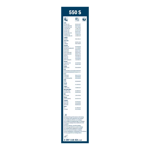Stieracia lišta 3 397 118 421 /BOSCH/ - obr. 3