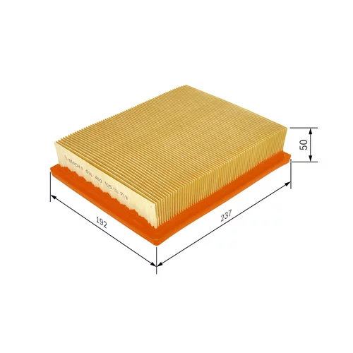 Vzduchový filter F 026 400 025 /BOSCH/ - obr. 4