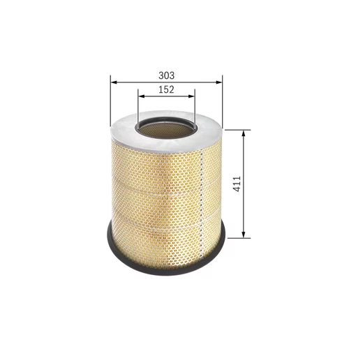 Vzduchový filter F 026 400 117 /BOSCH/ - obr. 4