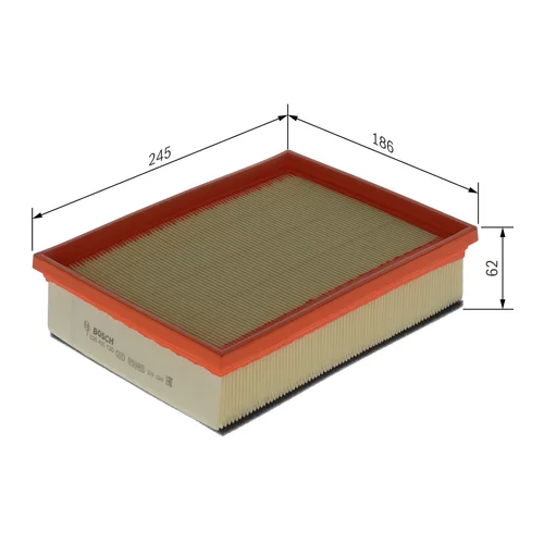 Vzduchový filter F 026 400 120 /BOSCH/ - obr. 5