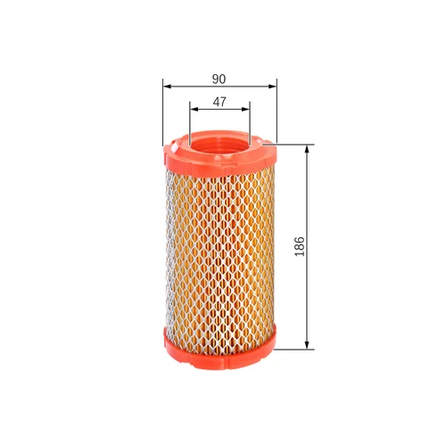 Vzduchový filter F 026 400 371 /BOSCH/ - obr. 4