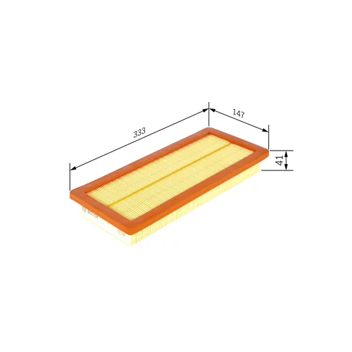 Vzduchový filter F 026 400 382 /BOSCH/ - obr. 4