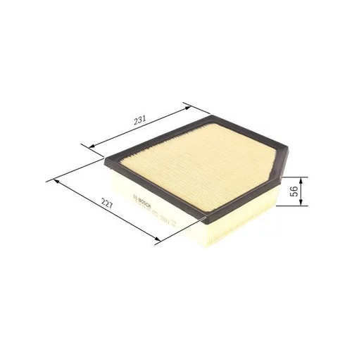 Vzduchový filter F 026 400 456 /BOSCH/ - obr. 4