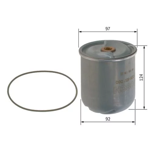 Olejový filter F 026 407 060 /BOSCH/ - obr. 4