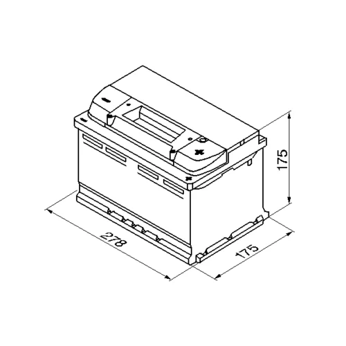 Štartovacia batéria 0 092 S40 070 /BOSCH/ - obr. 5