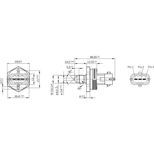 Snímač 0 261 545 053 /BOSCH/ - obr. 5