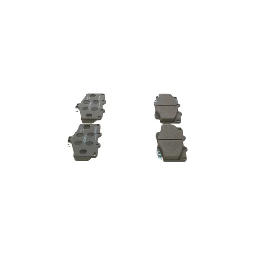 Sada brzdových platničiek kotúčovej brzdy 0 986 424 268 /BOSCH/ - obr. 1