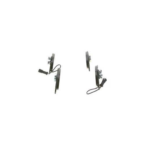 Sada brzdových platničiek kotúčovej brzdy 0 986 424 551 /BOSCH/ - obr. 1