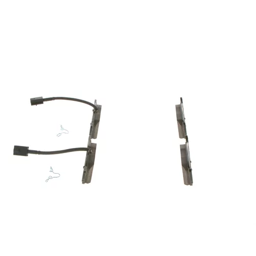 Sada brzdových platničiek kotúčovej brzdy 0 986 424 848 /BOSCH/ - obr. 1