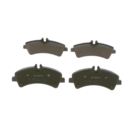 Sada brzdových platničiek kotúčovej brzdy 0 986 494 122 /BOSCH/ - obr. 2