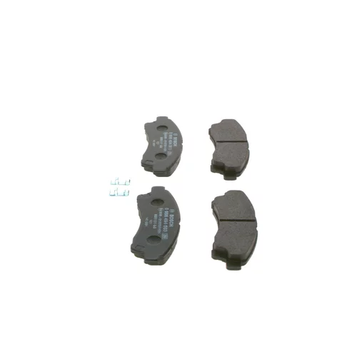 Sada brzdových platničiek kotúčovej brzdy 0 986 494 503 /BOSCH/ - obr. 1