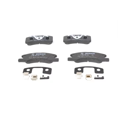 Sada brzdových platničiek kotúčovej brzdy 0 986 494 610 /BOSCH/ - obr. 5