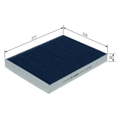 Filter vnútorného priestoru 0 986 628 617 /BOSCH/ - obr. 4