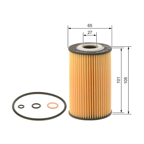 Olejový filter 1 457 429 108 /BOSCH/ - obr. 4