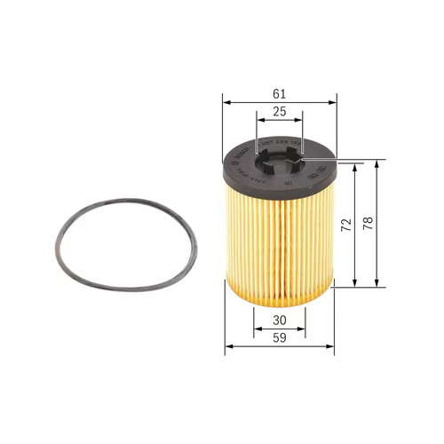 Olejový filter 1 457 429 178 /BOSCH/ - obr. 4