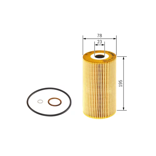 Olejový filter 1 457 429 646 /BOSCH/ - obr. 4