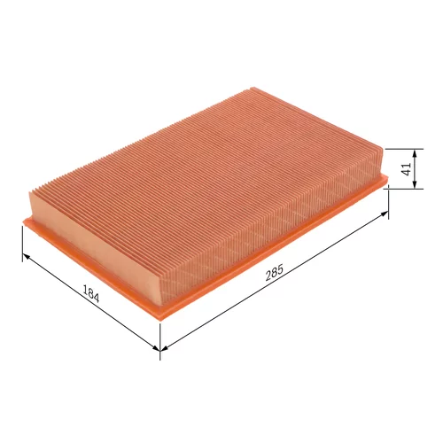 Vzduchový filter 1 457 429 898 /BOSCH/ - obr. 4